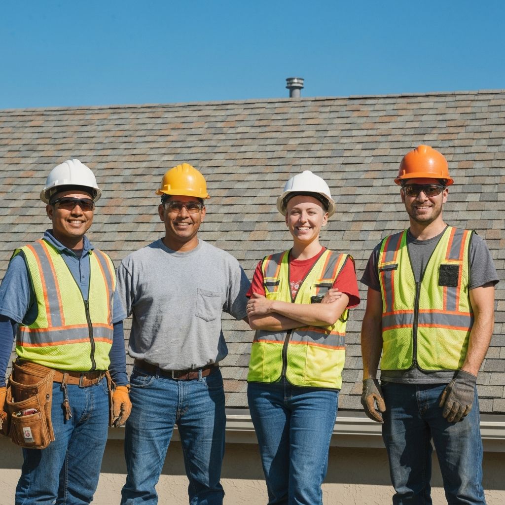 JAG Contracting crew on a job site